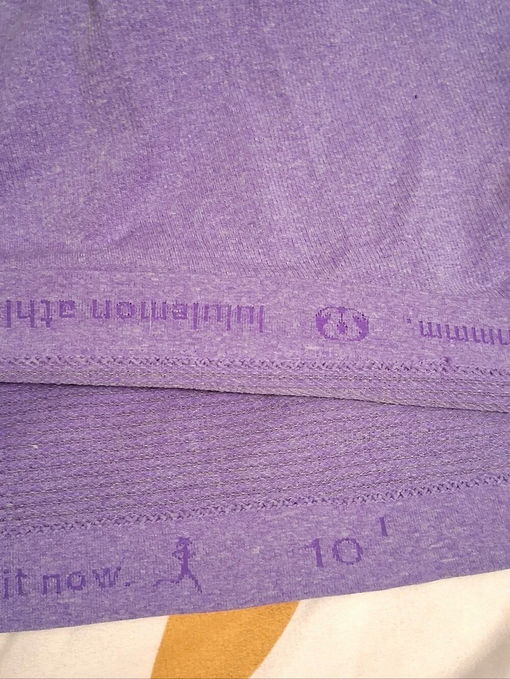 Lululemon Swiftly Tech Women Long Sleeve Purple Sz10 Run Athleisure Gym